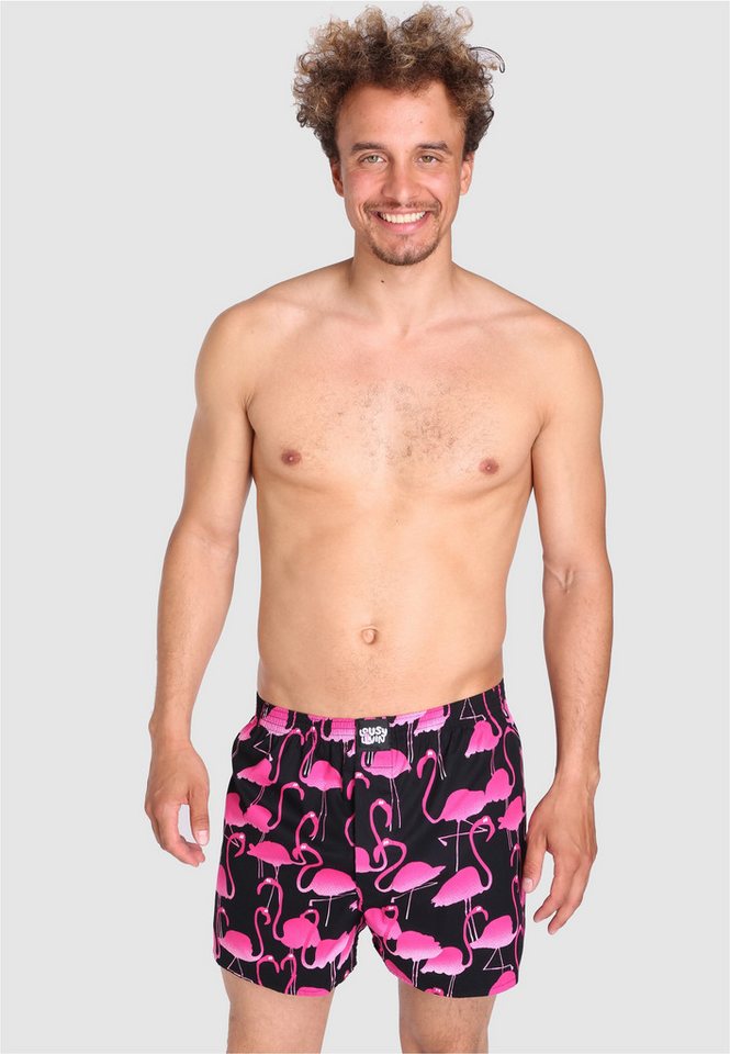 Lousy Livin Boxershorts Flamingo mit trendigem Flamingo-Print von Lousy Livin