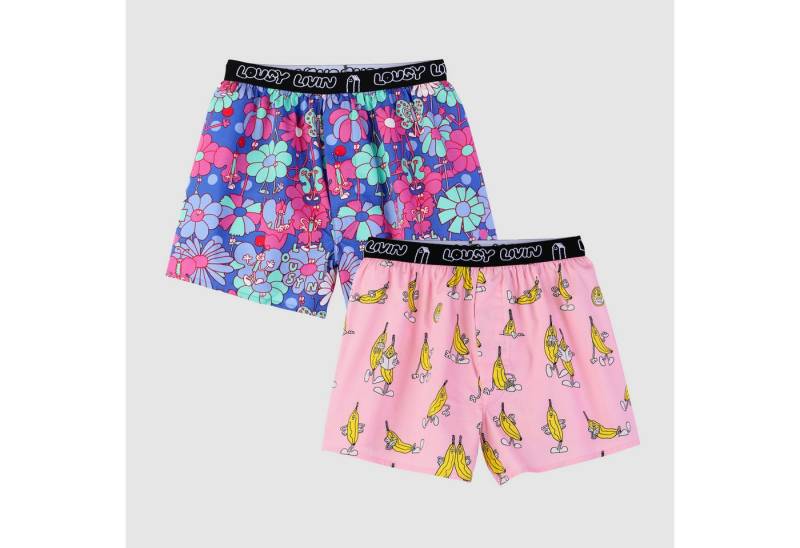 Lousy Livin Boxershorts Lousy Livin 2Pack Boxershorts Boxer Briefs (Boxershorts, Boxershorts) von Lousy Livin