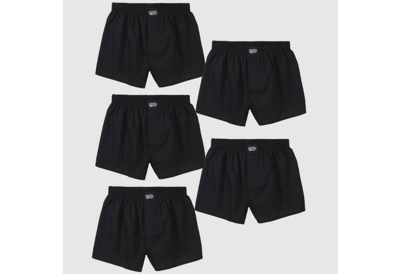 Lousy Livin Boxershorts Lousy Livin 5-Pack Boxershorts Plain 5er Black M (Boxershorts, Boxershorts) von Lousy Livin
