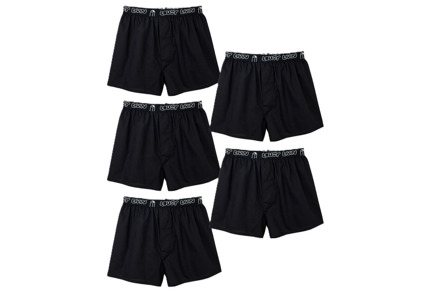Lousy Livin Boxershorts Lousy Livin Boxerbriefs 5Pack von Lousy Livin