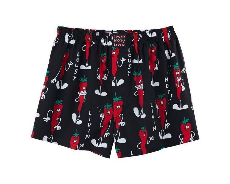 Lousy Livin Boxershorts Lousy Livin Boxershorts "Chilli" (Boxershorts, Boxershorts) Lousy Livin Logo von Lousy Livin