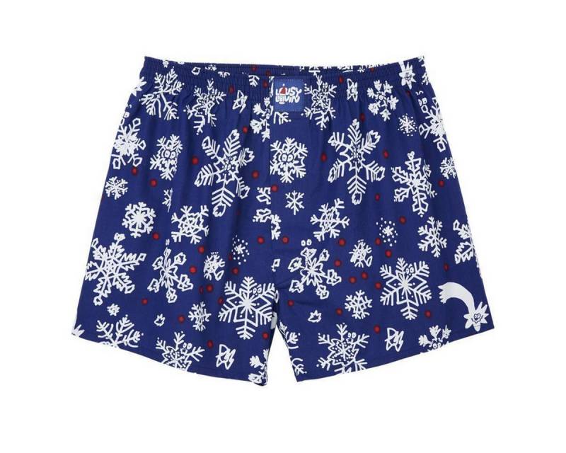 Lousy Livin Boxershorts Lousy Livin Boxershorts "Snow Flakes" Night Blue M von Lousy Livin