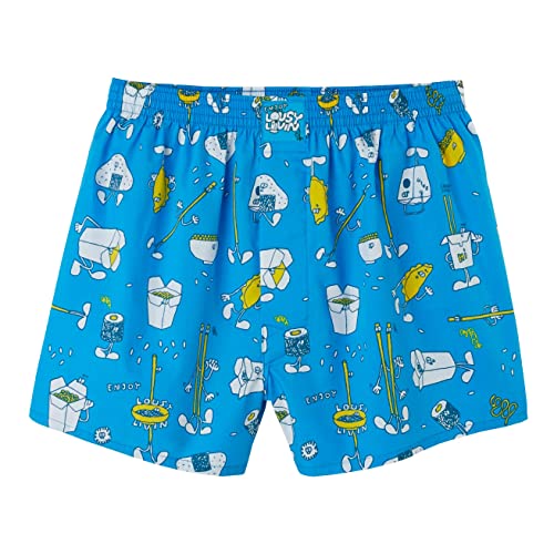 Lousy Livin Boxershorts Lunchbox (Blue) (L) von Lousy Livin