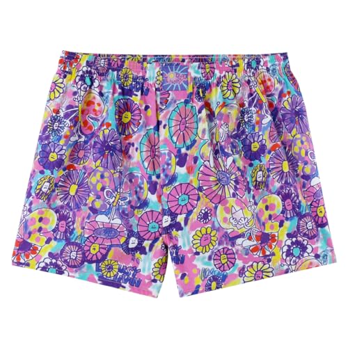 Lousy Livin Flowers Boxershorts (Blue iris, L) von Lousy Livin