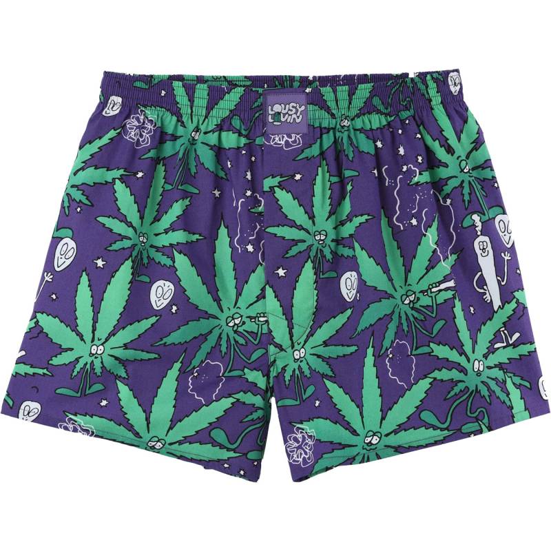 Lousy Livin Herren Boxershorts Weedy von Lousy Livin
