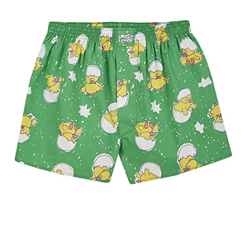 Lousy Livin Küken Boxershorts - Birght Green - XL von Lousy Livin