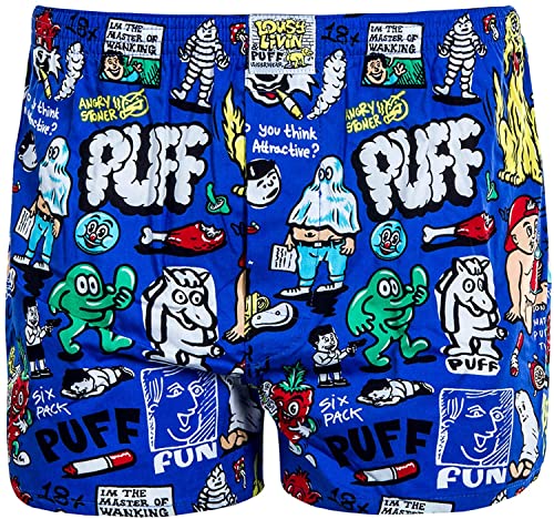 Lousy Livin Puff Boxershort - Bluebird - XL von Lousy Livin