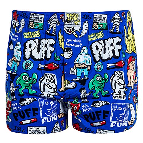 Lousy Livin Puff Boxershorts Bluebird Größe: M Farbe: Blue von Lousy Livin