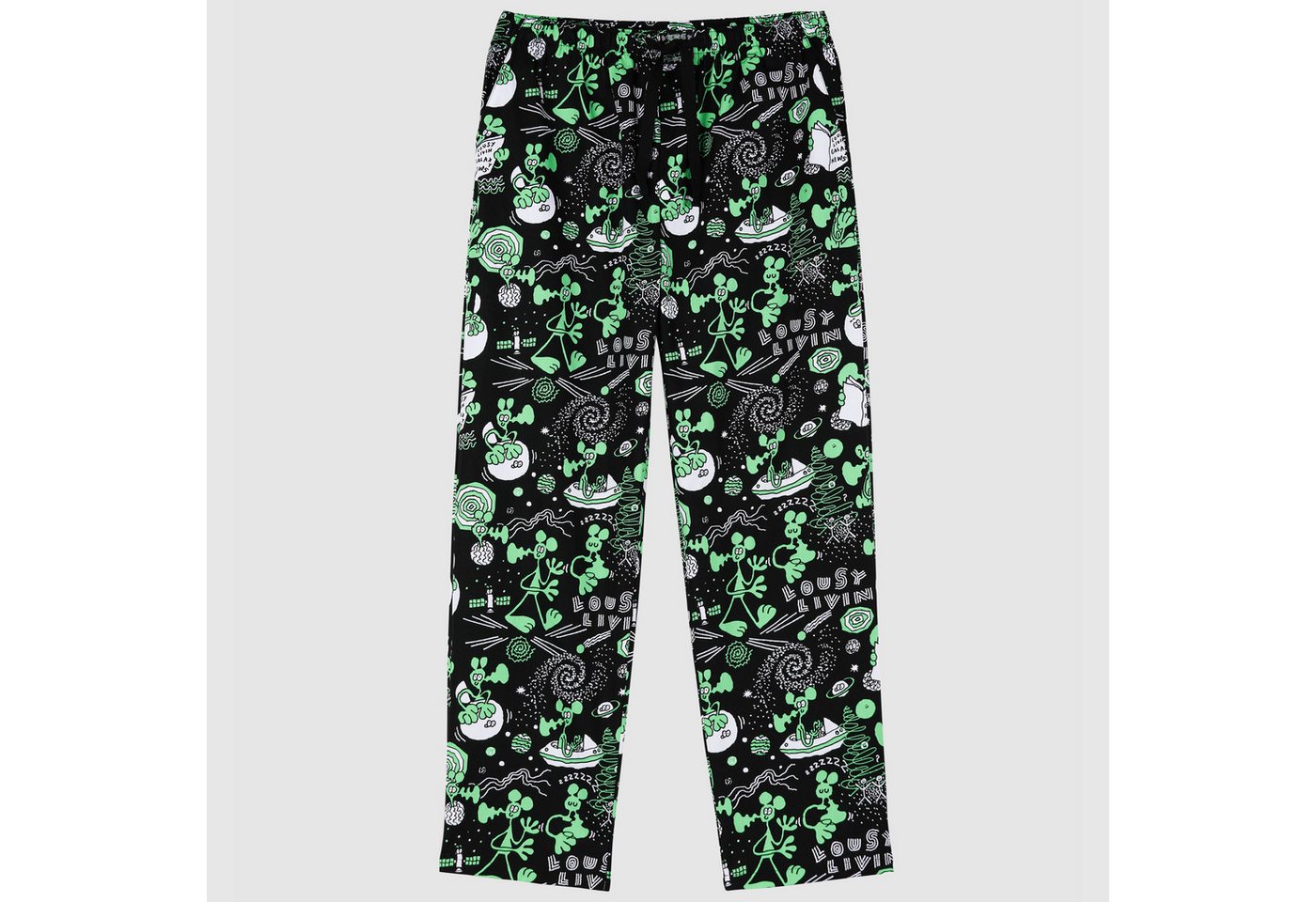 Lousy Livin Pyjamahose Lousy Livin Pants Outerspace (Schlafanzughose, Pyjamahose) von Lousy Livin