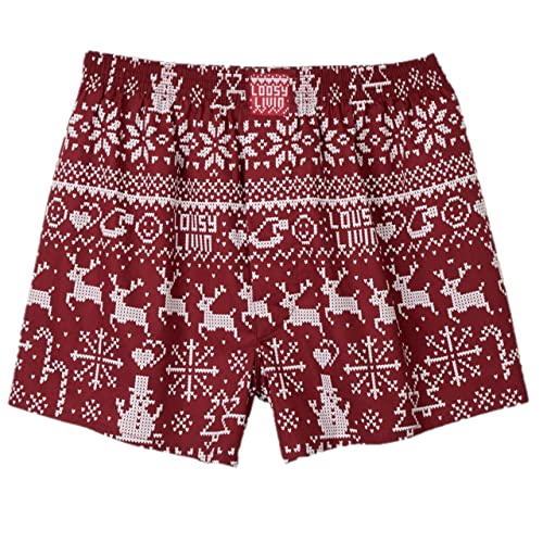 Lousy Livin Scandi Boxershorts (Burgundy, L) von Lousy Livin