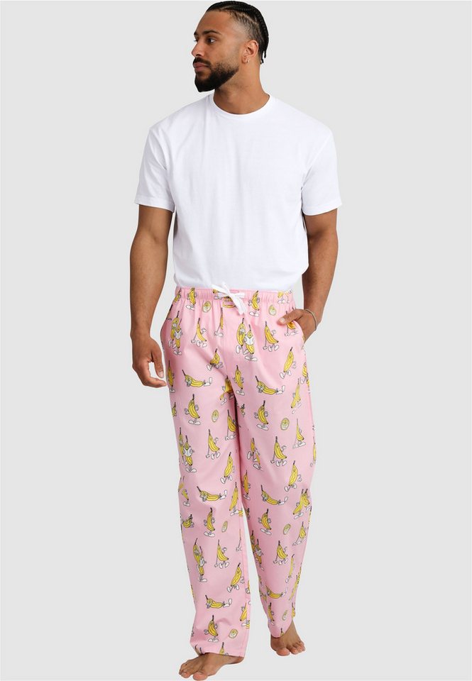 Lousy Livin Schlafhose Pants Pink Banana mit lockerem Schnitt von Lousy Livin