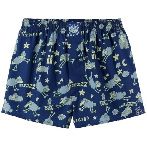 Lousy Livin Sheep Boxershorts (True Blue, L) von Lousy Livin