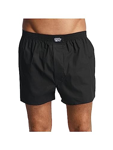 Lousy Livin Underwear Herren Boxershorts Plain Black Gr. XL von Lousy Livin