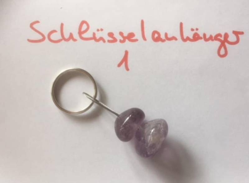 Schlüsselanhänger Steinmännchen 2 Steine Schlüsselanhänger Steinmännchen 2 Steine von LouvreCologne