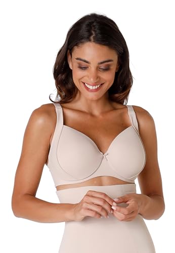 Lovable Damen Con Ferretto Leggermente Imbottito Ad Alto Sostegno Ultimate Modelling BH, Undurchsichtige, Skin New, 90F von Lovable