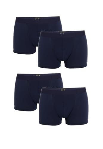 LVB Boxer Multipack in Morbido Cotone Elasticizzato, Mutande Basic, Comode e Traspiranti, Intimo Uomo Comfort Totale, Pacco da 4 Uomo X4 von Lovable