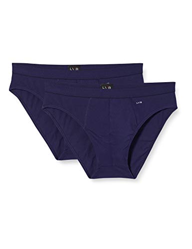 LVB Slip Bi-pack Herren x2 , Blau , 6/XL von Lovable