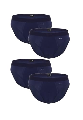 LVB Slip Multipack in Cotone Elasticizzato, Mutande Basic, Comode e Traspiranti, Intimo Uomo dal Comfort Totale, Pacco da 4 Uomo X4 von Lovable