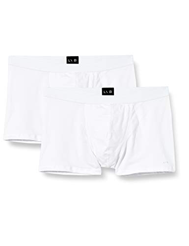Lovable Boxer Bi-pack aus Baumwolle Herren x2 , Weiß , 7/XXL von Lovable
