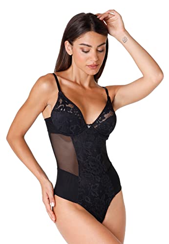 Lovable Body mit Bügel Anniversary Lace Damen , Schwarz , 75D von Lovable