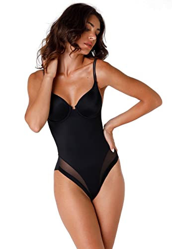 Lovable Body mit Bügel Millennium Equilibre Damen , Schwarz , 75C von Lovable