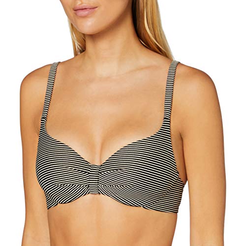 Lovable Damen Gold Lines Bikini, Rigato Nero ORO, 36 C von Lovable