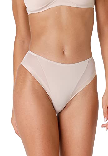 Lovable Midi Slip mit Hohem Beinausschnitt Invisible Ultra Light Damen , Skin , 4/L von Lovable