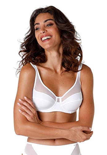 Lovable BH Bügel mit hoher Stützkraft Generous Damen , Weiß , 85C von Lovable