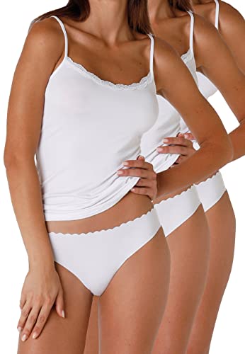 Lovable Slip Invisible Comfort Cotton Damen x3 , Weiß , L/XL von Lovable