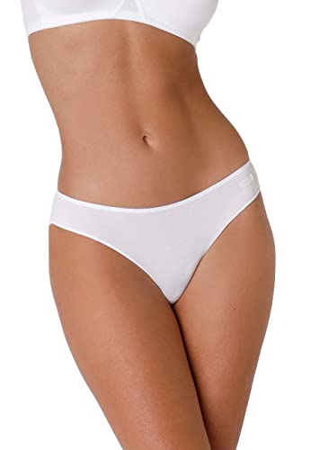 Lovable Slip aus Baumwolle Invisible Cotton Damen , Weiß , 3/M von Lovable