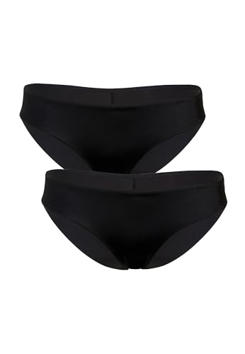 Lovable Slip aus Mikrofaser Maximale Unsichtbarkeit Invisible Bi-pack Damen x2 , Schwarz , 4/L von Lovable