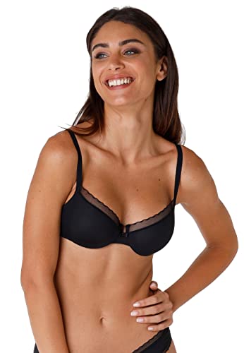 Lovable Reggiseno con Ferretto e Coppe non Imbottite Preformate in Microfibra, Sostegno, Forma Seno Naturale, Art. 027M, My Daily Comfort Donna von Lovable