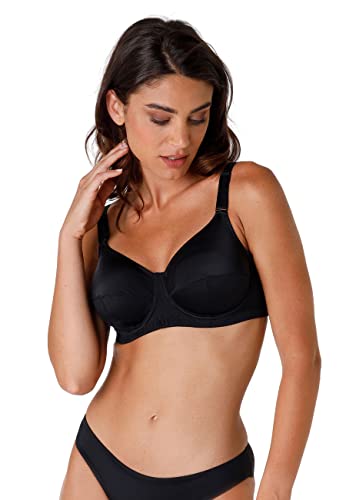 Lovable Reggiseno con Ferretto in Micro con Sottocoppa in Cotone, non Imbottito, Sostegno e Comfort, Taglie Forti, Art. 4120, Shaping Donna von Lovable