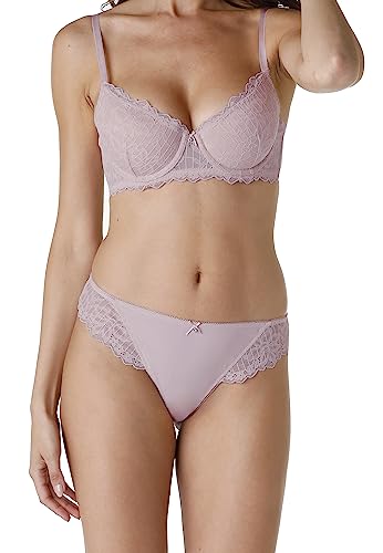 Lovable Slip Brazilian Striped Lace Damen , Rose , M von Lovable