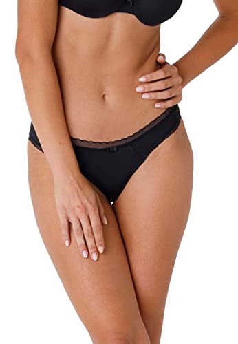 Lovable Slip Leichter Microfaser My Daily Comfort Damen , Schwarz , 5/XL von Lovable