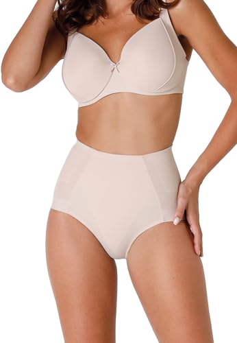 Lovable The Celebrity Secret Guaina Contenitiva a Vita Regolare con Controllo Ventre e Fianchi Damen, beige, M von Lovable