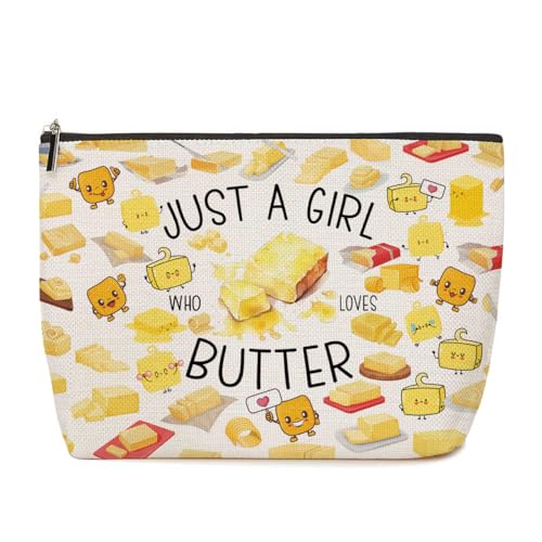 Lustige Boba Ramen Tea Taco Käse Butter Ketchup Zitrone Brot Pilz Planet Liebhaber Geschenke Make-up Tasche für Mädchen Feinschmecker, Mehrfarbig 1095 von Lovdazzles