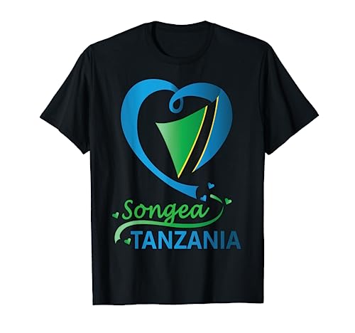 Songea Tansania Flagge Tansanian Männer Frauen T-Shirt von Love Africa style shirt