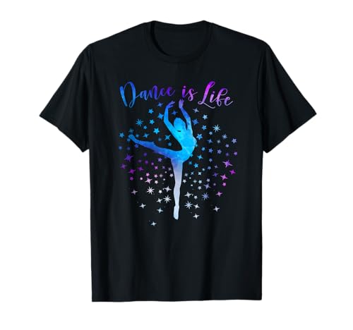 Dance is Life Love Ballett Tanzende Mutter Frauen Teenager Tween Mädchen T-Shirt Dance is Life Love Ballett Tanzende Mutter Frauen Teenager Tween Mädchen T-Shirt von Love Ballet Dancing Dancer Gifts