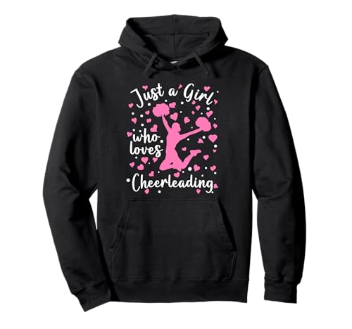 Nur EIN Mädchen, das Cheerleading liebt Pink Heart Cheerleader Pullover Hoodie Nur EIN Mädchen, das Cheerleading liebt Pink Heart Cheerleader Pullover Hoodie von Love Cheerleading Apparel