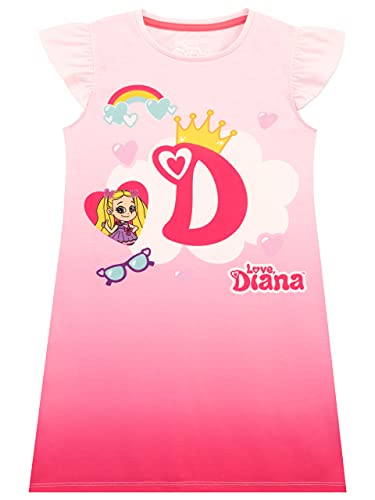 Love Diana Mädchen Nachthemden Rosa 110 von Love Diana