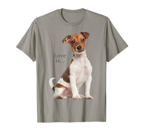 Jack Russell Terrier Shirt Mama Papa Damen Herren Kinder Love Dog T-Shirt Jack Russell Terrier Shirt Mama Papa Damen Herren Kinder Love Dog T-Shirt von Love Is Jack Russel Terrier Gifts