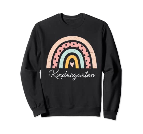 Kindergarten Regenbogen Damen Mädchen Sweatshirt Kindergarten Regenbogen Damen Mädchen Sweatshirt von Love Kindergarten Rainbow