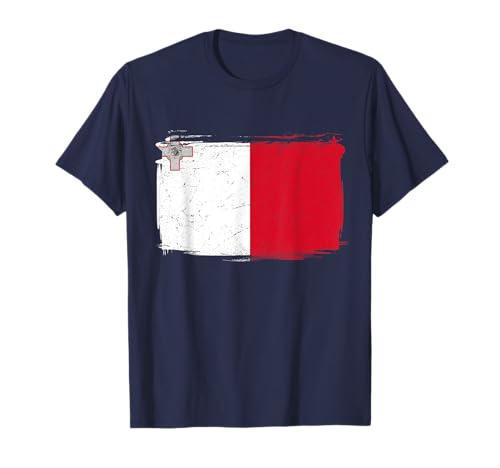 Malta-Flagge, Damen, Herren, Kinder T-Shirt Malta-Flagge, Damen, Herren, Kinder T-Shirt von Love Malta Love