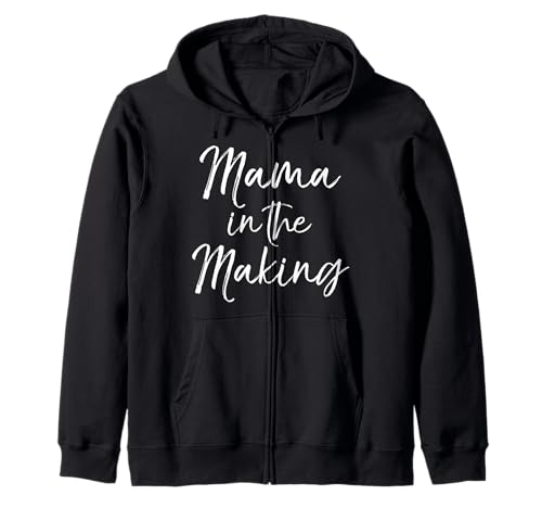 Niedliches Schwangerschaftsgeschenk für Schwangere Mütter, Mama in der Herstellung Kapuzenjacke Niedliches Schwangerschaftsgeschenk für Schwangere Mütter, Mama in der Herstellung Kapuzenjacke von Love Mama Life Design Studio