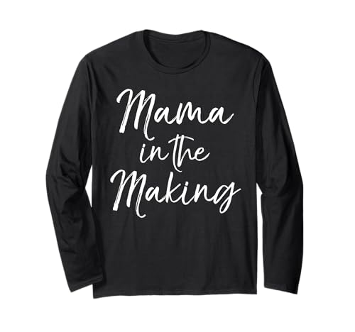 Niedliches Schwangerschaftsgeschenk für Schwangere Mütter, Mama in der Herstellung Langarmshirt Niedliches Schwangerschaftsgeschenk für Schwangere Mütter, Mama in der Herstellung Langarmshirt von Love Mama Life Design Studio