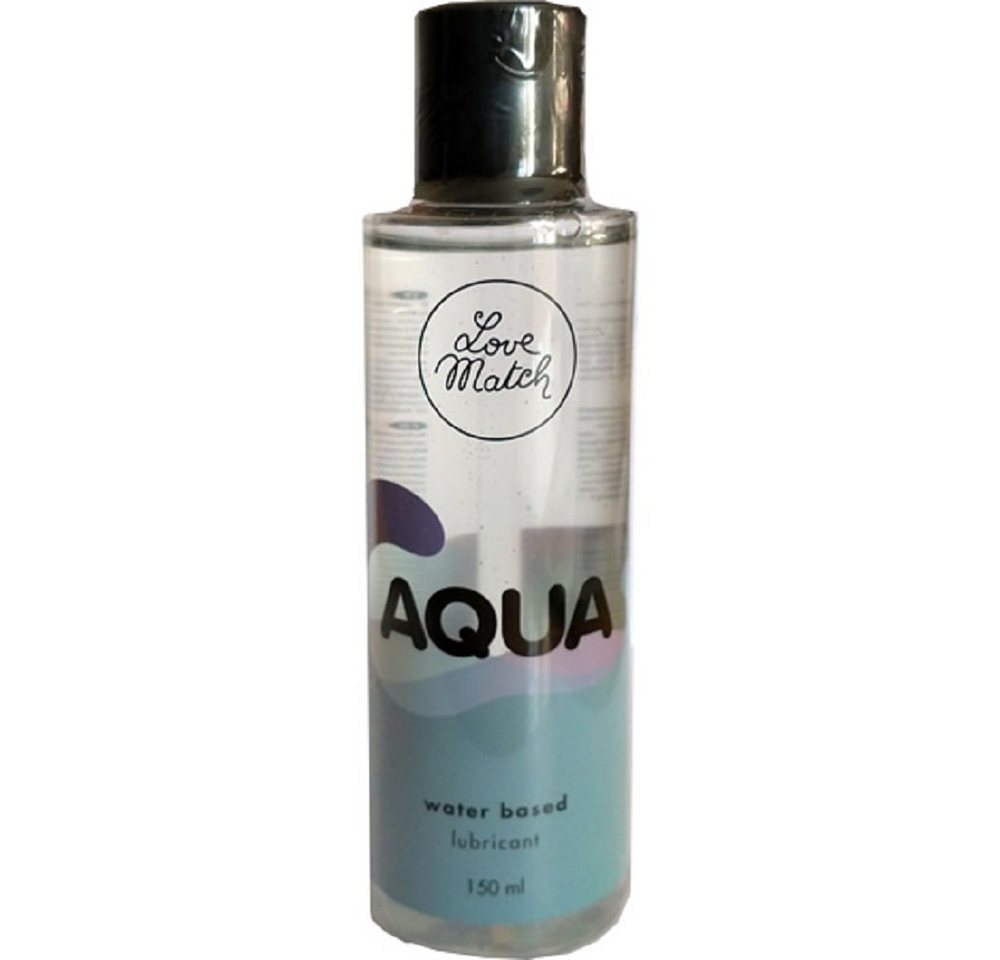 Love Match Gleitgel Aqua, Flasche mit 150ml, 1-tlg., italienisches Gleitgel für ideale Befeuchtung beim Verkehr von Love Match