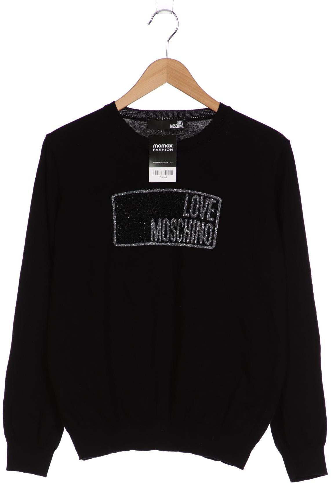 LOVE MOSCHINO Damen Pullover, schwarz von Love Moschino