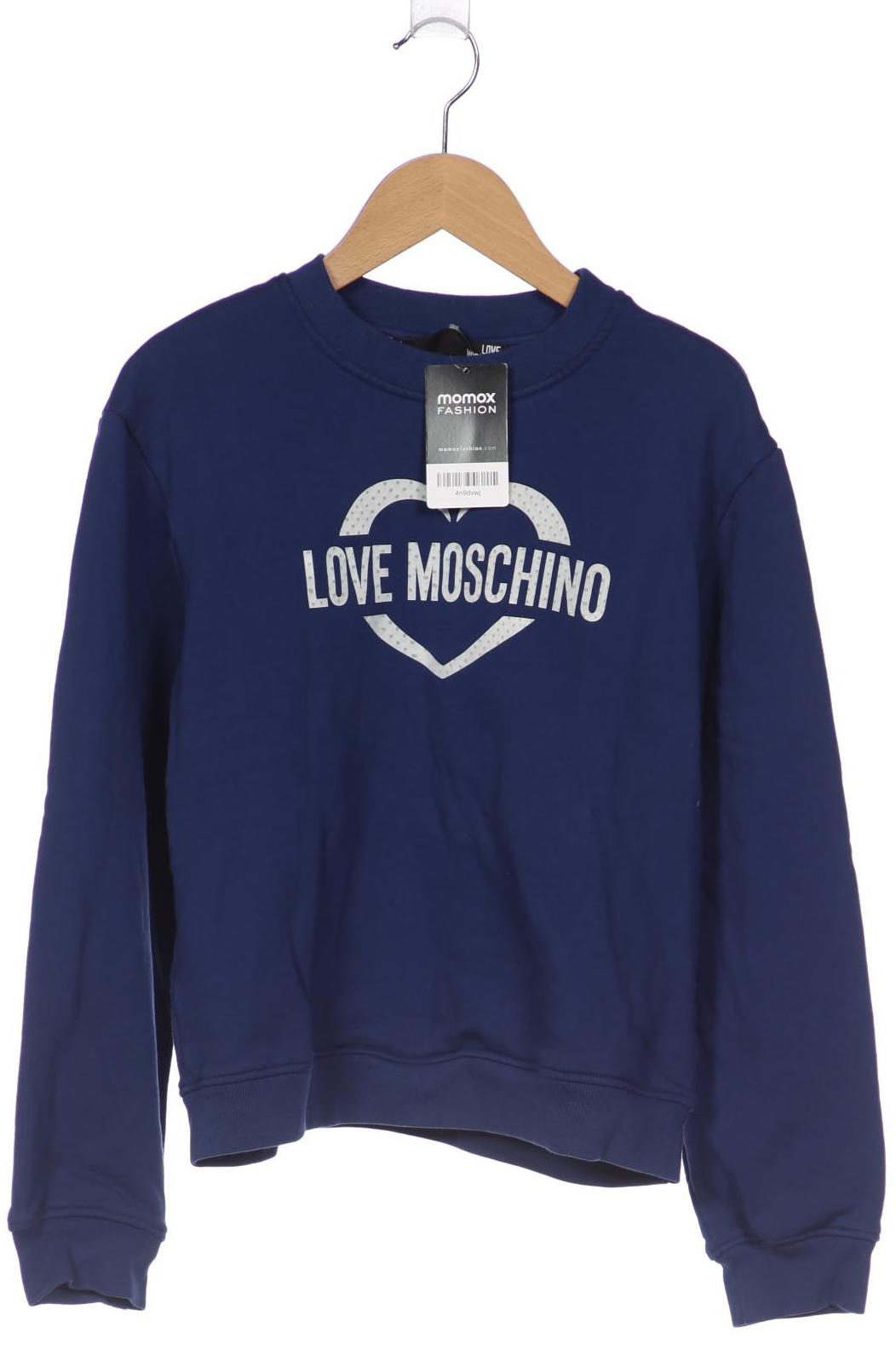 Love Moschino Damen Sweatshirt, marineblau, Gr. 32 von Love Moschino