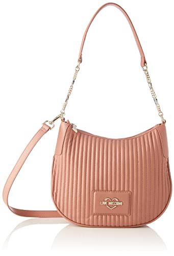 Love Moschino Damen Vorkollektion Schultertasche, Vor-Kollektion Herbst Winter 2021, Rosa von Love Moschino